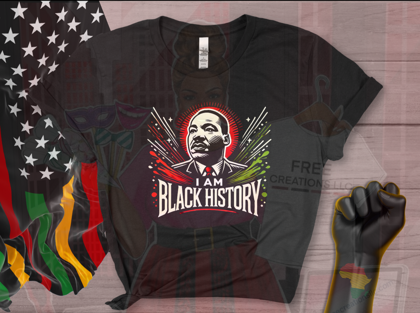 Black Pride Lip Art PNG Set Grab yours Today!