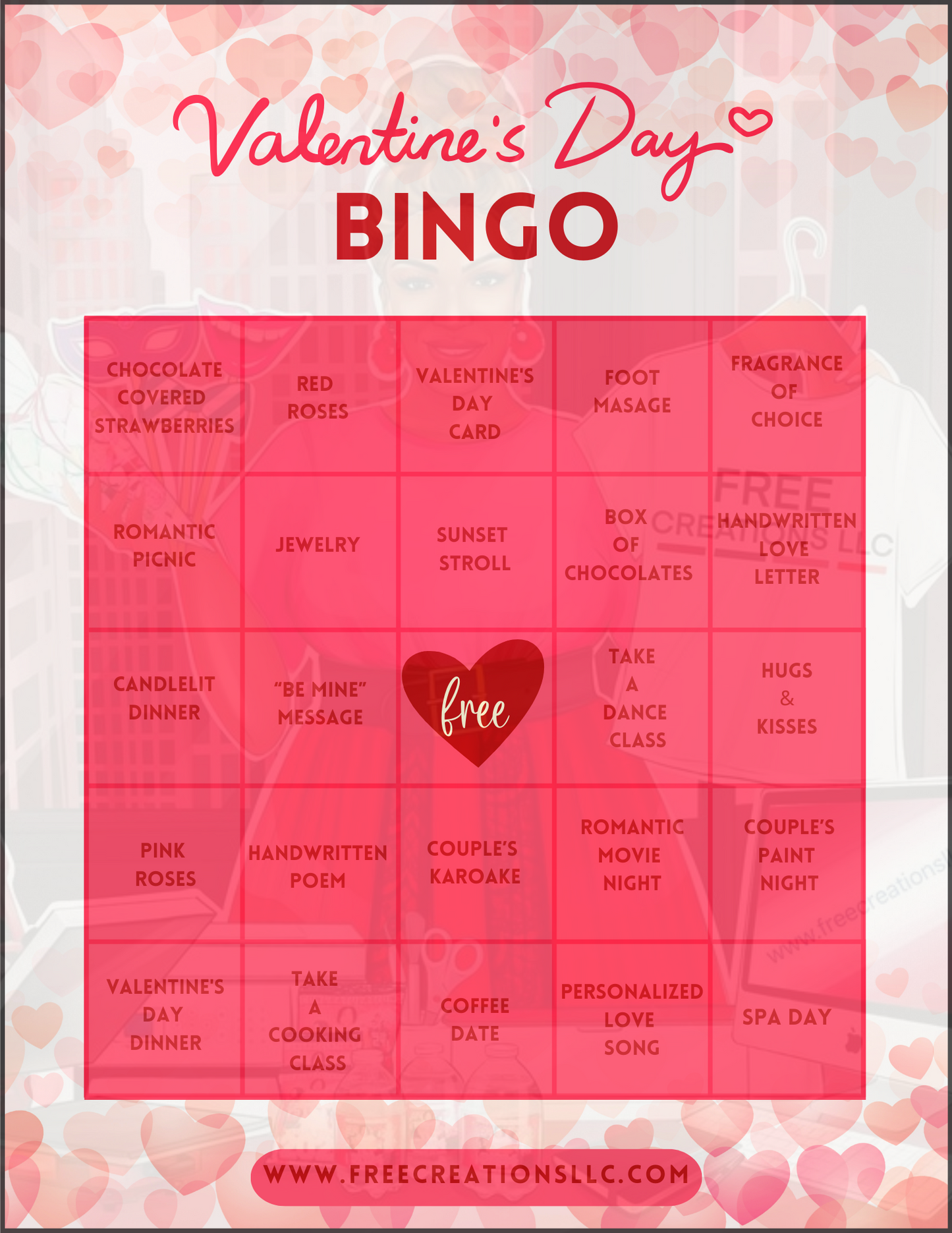 Valentine's Day Bingo