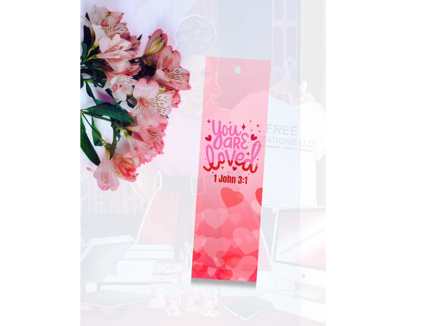 You Are Loved Bookmarks Digital Download| FREE Creations LLC