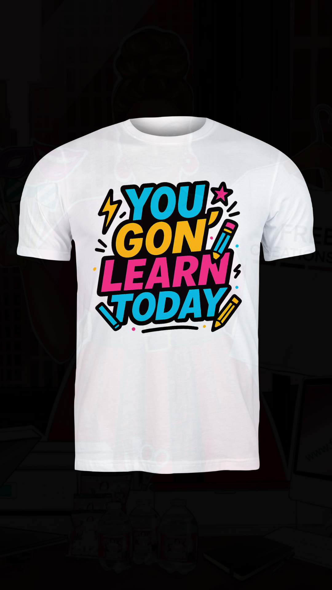 "You Gon' Learn Today" PNG