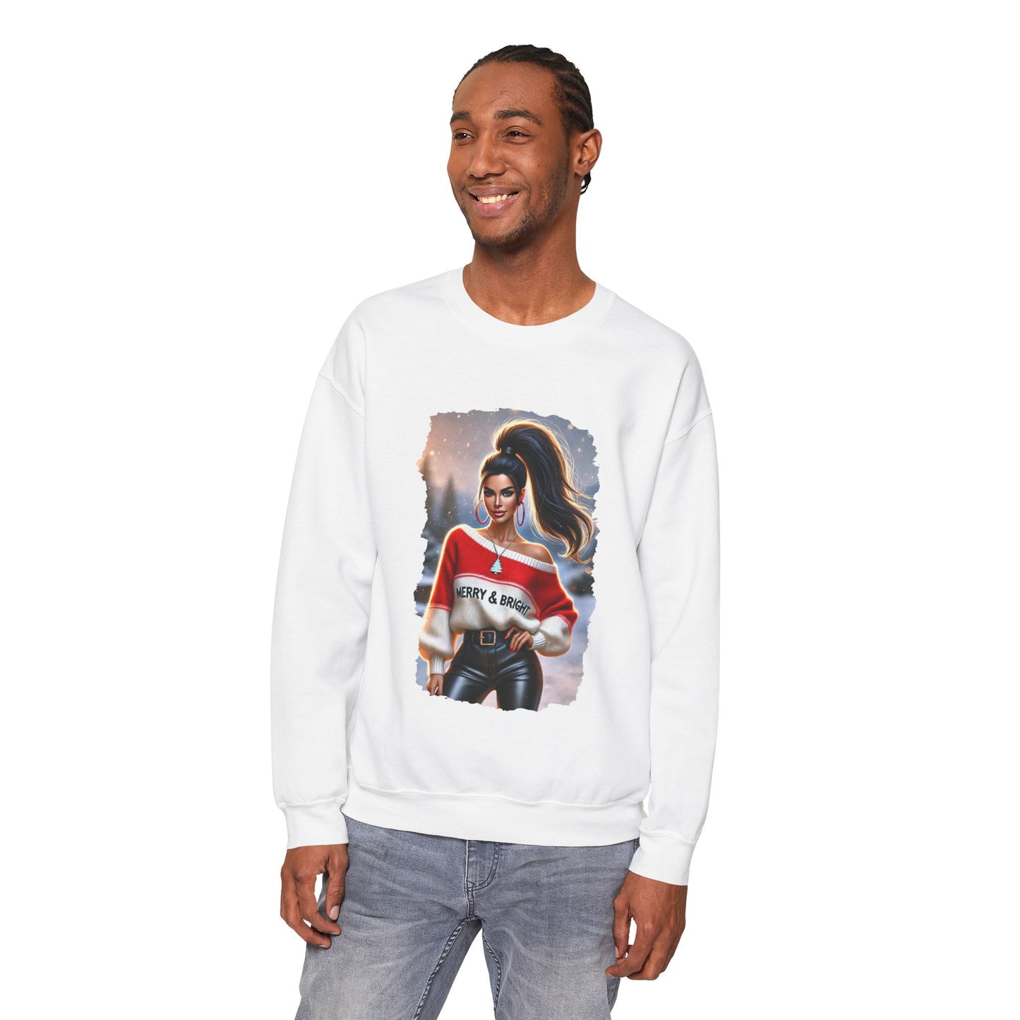 Heavy Crewneck Sweatshirt | Seasonal Sweatshirt | FREE CREATIONS LLC