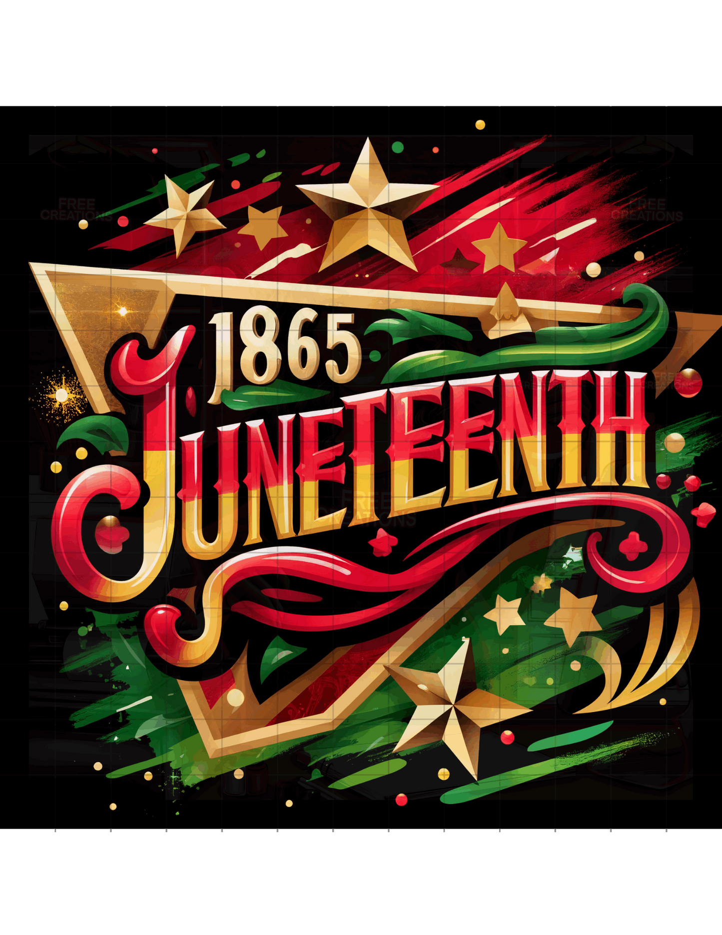 Exclusive Juneteenth Design Bundle - Editable Templates for T-Shirts, Posters, & Celebratory Decor