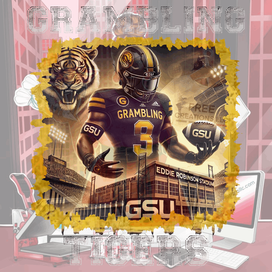 Editable Football Template | Football Template | FREE CREATIONS LLC