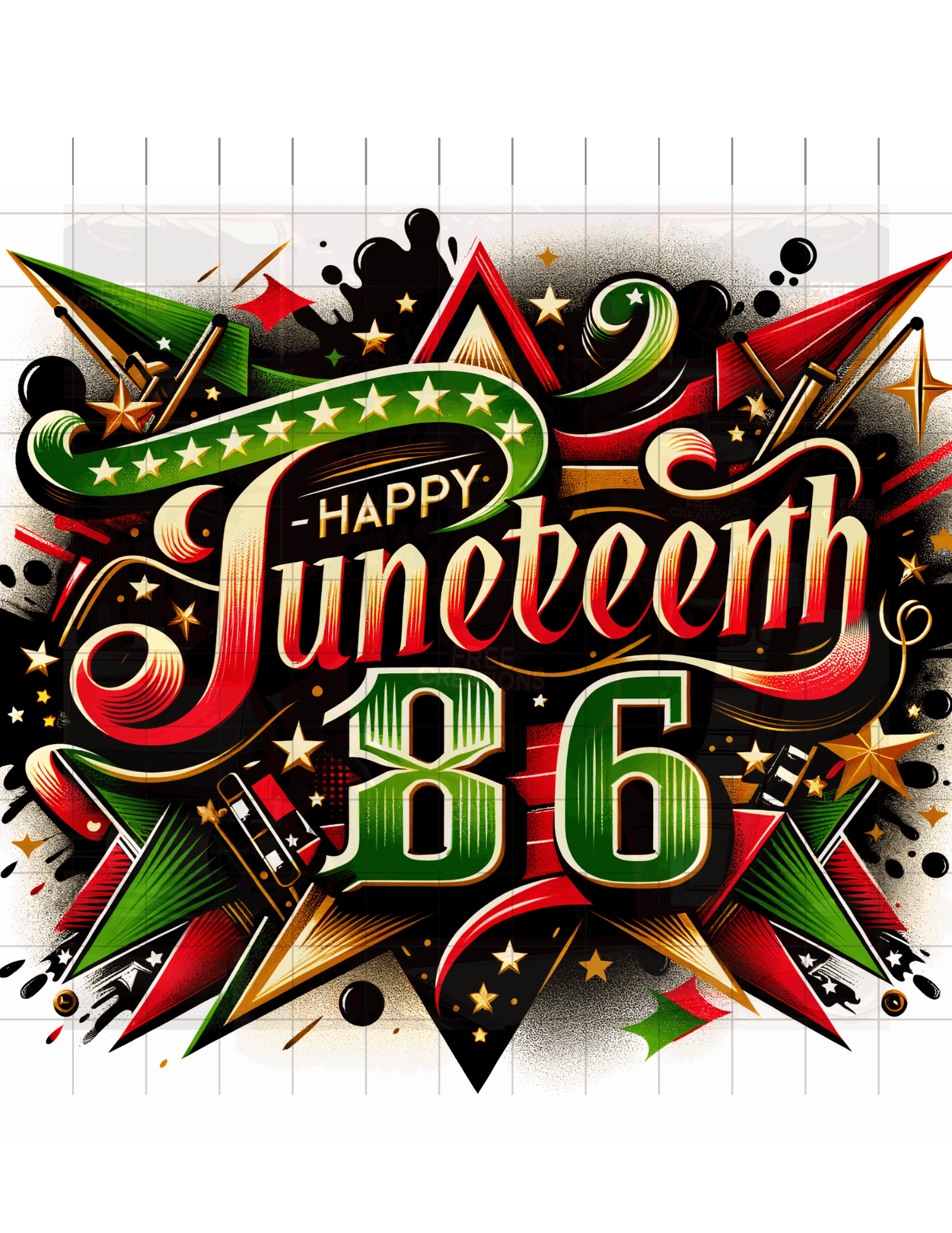 Exclusive Juneteenth Design Bundle - Editable Templates for T-Shirts, Posters, & Celebratory Decor