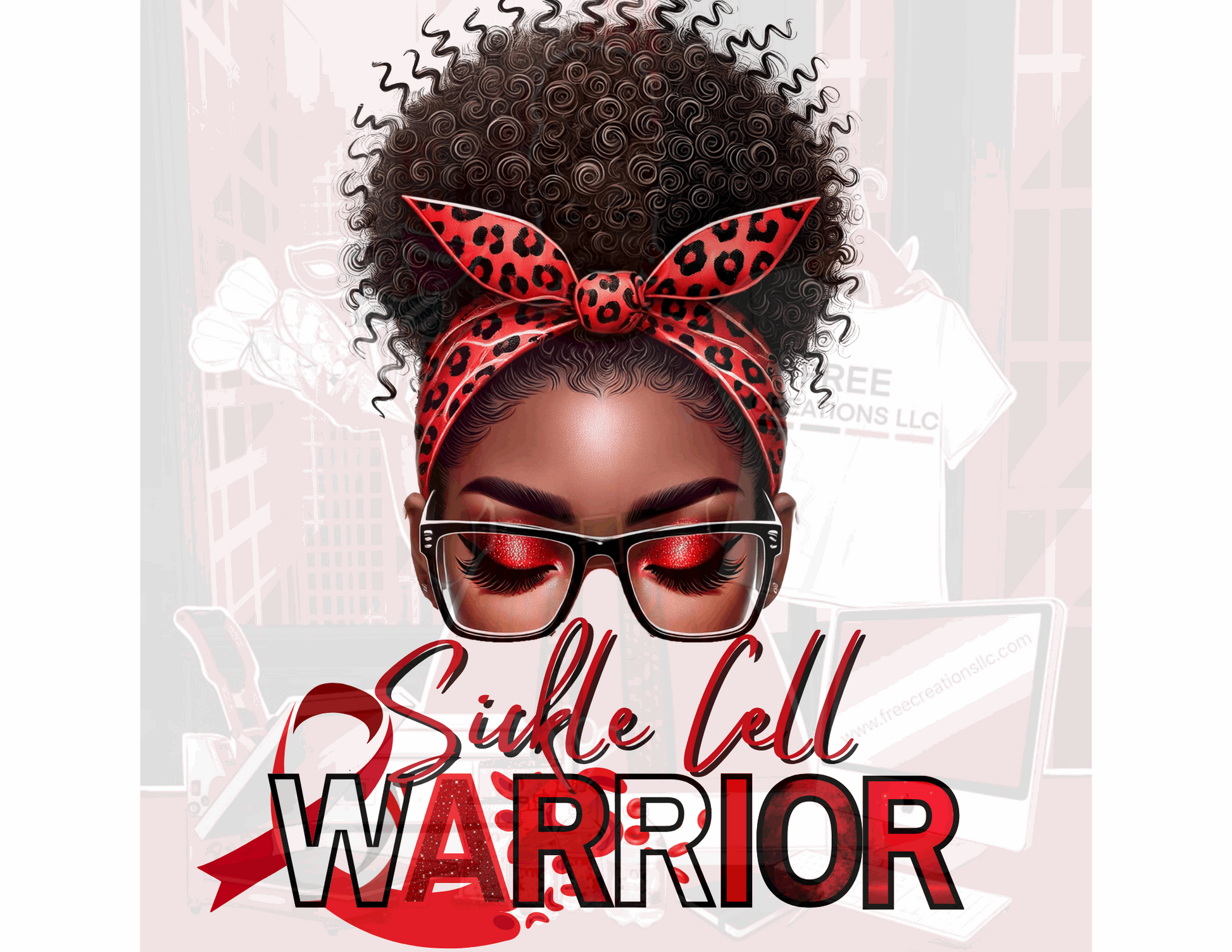 Sickle Cell Awareness Template | FREE CREATIONS LLC