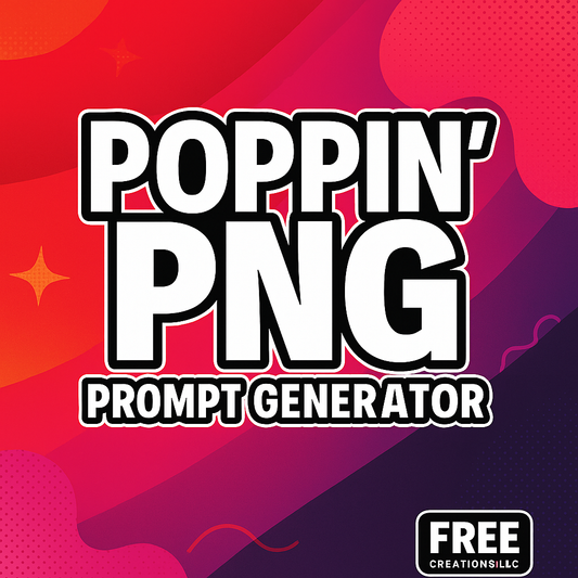 Poppin’ PNG Prompt Generator