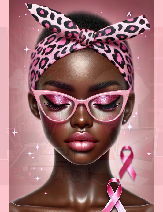 Breast Cancer Awareness Image - High-Quality Editable Design for Posters, Social Media & Merchandise