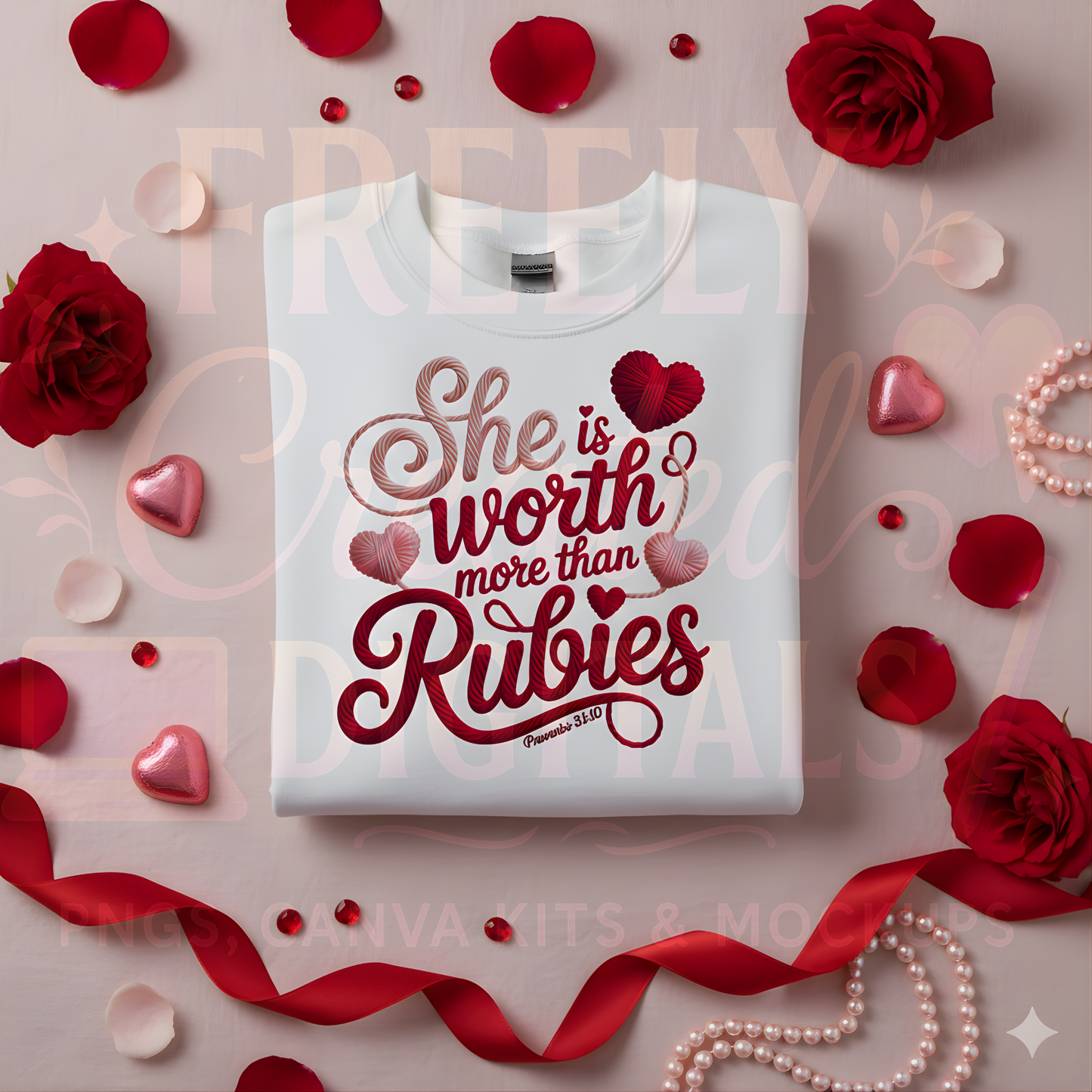 She Is Worth More Than Rubies PNG