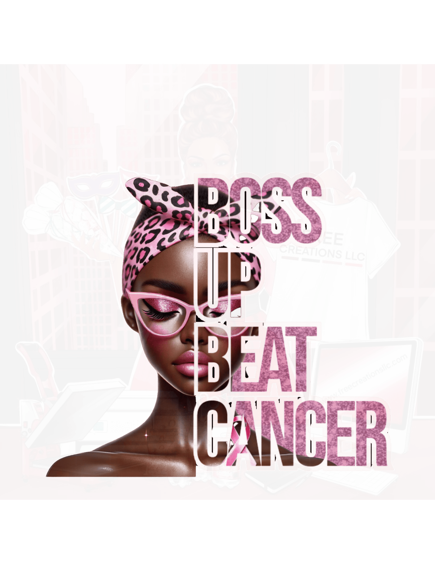 Breast Cancer Awareness Design | FREE CREATIONS LLC