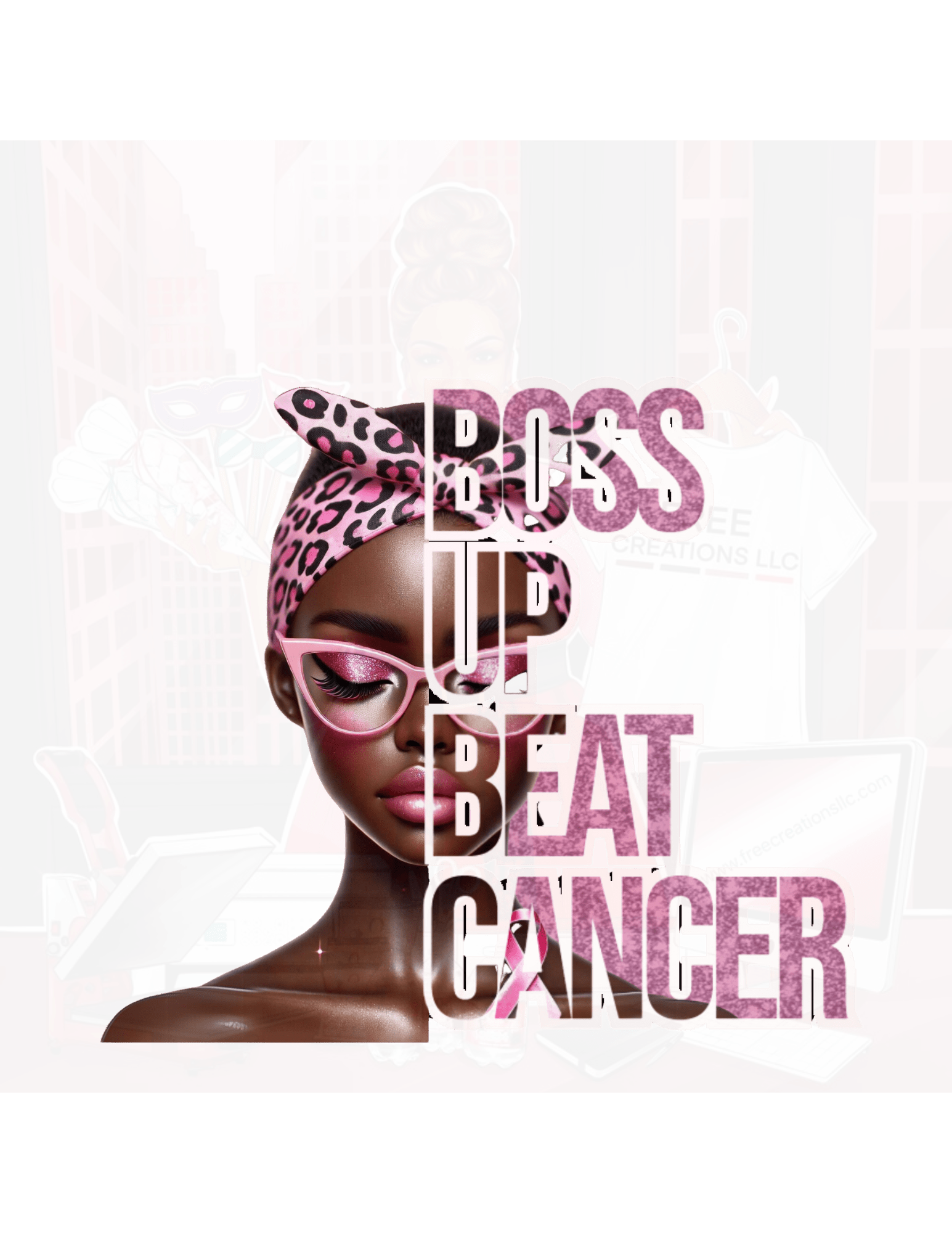 Breast Cancer Awareness Design | FREE CREATIONS LLC